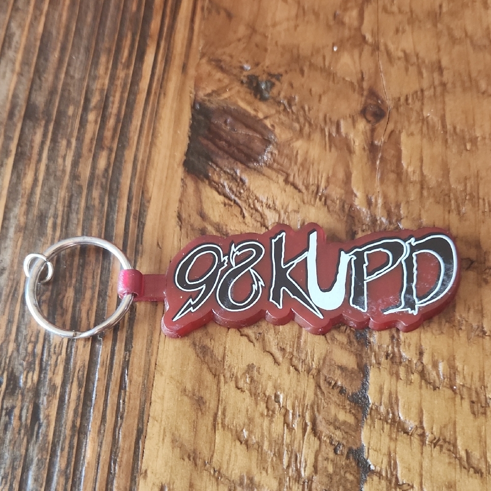 98KUPD Red Keychain AZ Phoenix Arizona